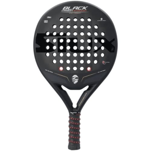BLACK CARBON REVOLUTION 24K 2022 PADEL RACKET UNISEX LARGE TRIANGULAR HOLE - Like New