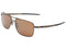 OAKLEY GAUGE 6 TI SUNGLASSES FRAME PEWTER - PRIZM TUNGSTEN - Like New