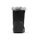 COLUMBIA WOMEN'S ICE MAIDEN SHORTY SNOW BOOTS WOMEN 10.5 BLACK/COLUMBIA GREY - Like New