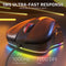 LTC GM-031 WIRED GAMING MOUSE 7200 DPI ADJUSTABLE 6 PROGRAMMABLE MACRO BUTTONS Like New