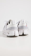 ON WOMEN'S CLOUDSWIFT 3 SNEAKERS - SIZE: WOMEN 8 (AU/UK W6) - WHITE/FROST - Like New