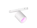 PHILIPS HUE PERIFO TRACK WHITE/RGB CYLINDER SPOTLIGHT - WHITE - Brand New