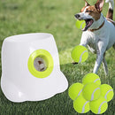 Piwerod Dog Ball Tennis Ball Thrower Interactive Machine B0B1PBTRM7 - Black - Brand New