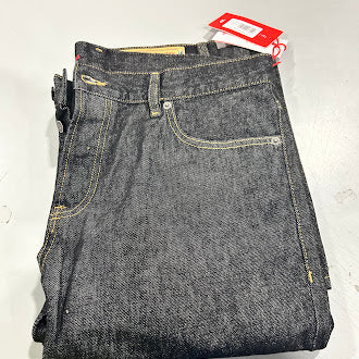 DIESEL 1995 STRAIGHT JEANS - SIZE: MEN W34X32L - DARK PITCH BLACK - Brand New