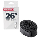 SCHWINN REPLACEMENT BIKE INNER TUBE, SCHRADER VALVE, SELF SEALING, 26" - RUBBER - Brand New