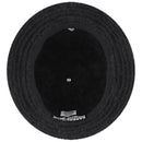 KANGOL WOMEN'S FURGORA CASUAL BUCKET HAT - SIZE: WOMEN M - BLACK - Brand New