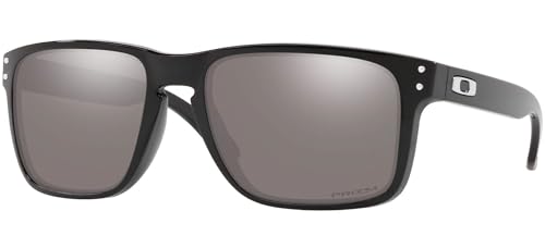 Oakley Men's Holbrook XL Square Polarized Sunglasses, Polished Black, 59mm - Like New