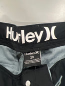 HURLEY WALKSHORTS SITS 9.75 IN INSEAM SIZE: MEN 28 - GLADIATOR GRAY - Brand New