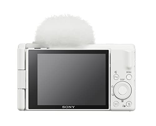 SONY ZV-1 II VLOG CAMERA FOR CONTENT CREATORS AND VLOGGERS - WHITE - Like New