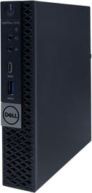 DELL OPTIPLEX 7070 MICRO INTEL CORE I7-9700T 32GB DDR4 RAM 512GB SSD - BLACK - Like New