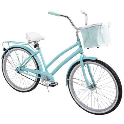 HUFFY WOMEN'S NASSAU 26" CRUISER BIKE - TEAL - Like New