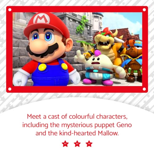 NINTENDO SWITCH SUPER MARIO RPG (UK IMPORT) - WHITE - Brand New