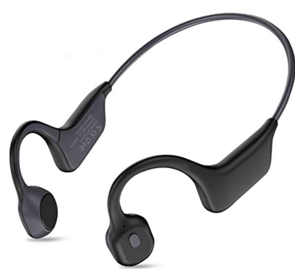 Bone Conduction Headphones Open-Ear Wireless Sports Headsets DG08 - BLACK - Like New