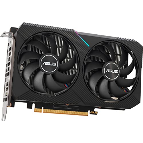 ASUS DUAL AMD RADEON RX 6400 GAMING GRAPHICS CARD DUAL-RX6400-4G - BLACK - Like New