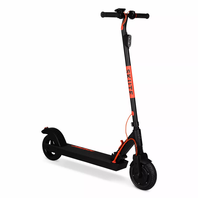 HYPER SKUTE FOLDING ELECTRIC SCOOTER 36 VOLT LITHIUM BATTERY SCOOTER - BLACK/RED - Brand New