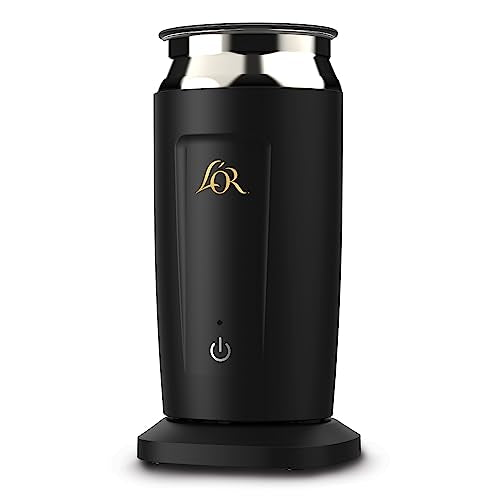 L'OR BARISTA FROTHER STEAMER HOT COLD FOAM MAKER WARMER 8.5OZ/250ML - BLACK - Like New