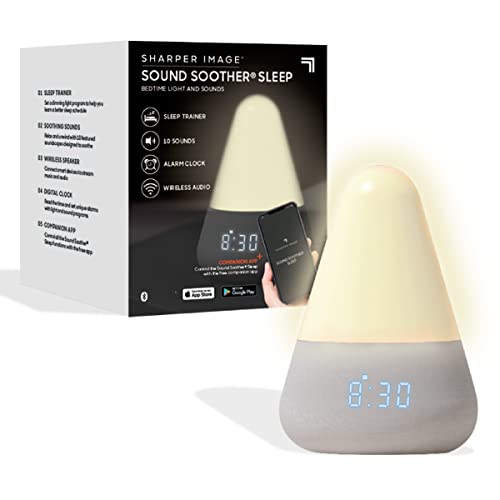Sharper Image Sound Soother Intelligent Sleep Trainer & Aide, Bluetooth Speaker - Brand New