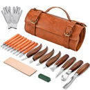 IMYMEE DELUXE WOOD CARVING KIT 21 PCS WOOD CARVING TOOLS WITH - Scratch & Dent
