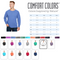 6054 Comfort Colors Adult Heavyweight RS Oversized Long-Sleeve T-Shirt New