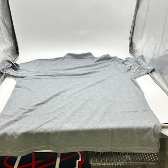 AUTHENTIC GALAXY BY HARVIC COTTON T-SHIRT UNIFORM - SIZE: MEN 3XL - HEATHER GRAY - Brand New