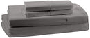 AMAZON AWARE 100% ORGANIC COTTON 300 THREAD COUNT SHEET SET FULL DARK GRAY - Brand New
