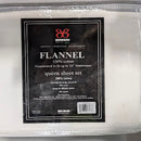 BIBB HOME FLANNEL 100% COTTON 4 PIECE BED SET QUEEN - WHITE - Like New