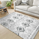 SONGMICS HOME AREA RUG, 5X7 FT RUG FOR BEDROOM, UTAR023B01 - INK BLACK - Like New