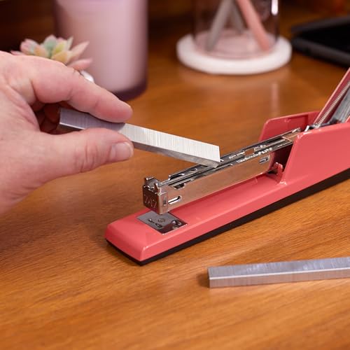 SWINGLINE STAPLER, 30 SHEET CAPACITY, CLASSIC STAPLER, S7074718 - LIPSTICK RED - Like New