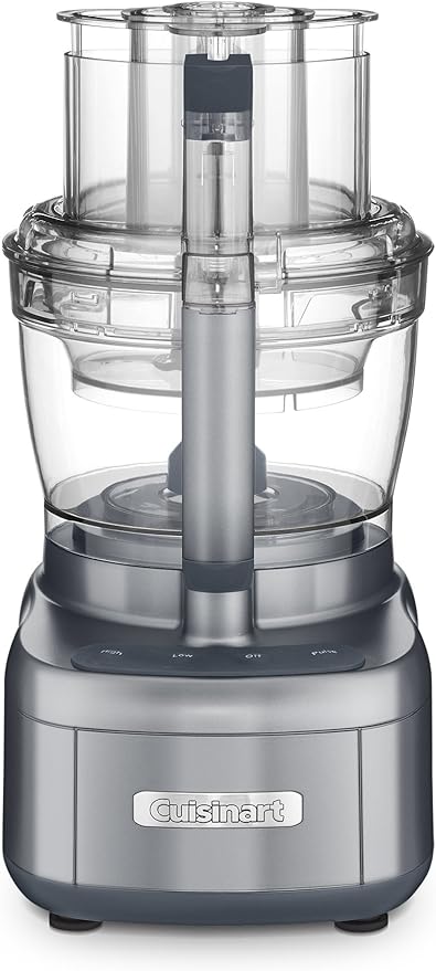 Cuisinart Elemental Small Food Processor 13-Cup FP-13D - Gunmetal Like New