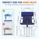 DEETECK INFLATABLE TODDLER AIRPLANE BED PORTABLE SEAT EXTENDER - Like New