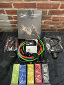 RECREDO FITNESS RESISTANCE WORKOUT BANDS SET - MULTICOLOR - Like New