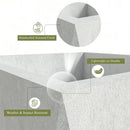 LEISUREMOD ALOE FIBERSTONE AND MGO CLAY PLANTER - WHITE - Like New
