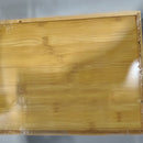 BAMEOS UTENSIL DRAWER ORGANIZER BAMBOO - NATURAL BROWN - Like New