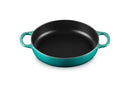 LE CREUSET ENAMELED CAST IRON SIGNATURE EVERYDAY PAN, 11" - RIVIERA - Like New