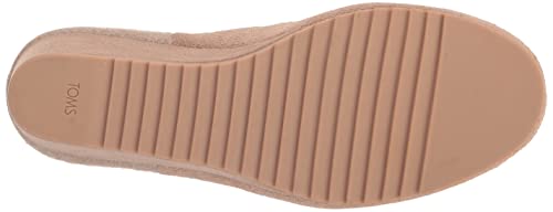 10018692 TOMS WOMEN'S BAILEY ANKLE BOOTS WARM TAUPE SIZE 8.5 W6.5 - Like New