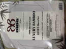BIBB HOME 2000 THREAD COUNT LUXURY BAMBOO QUEEN SHEET SET - GREEN - Like New
