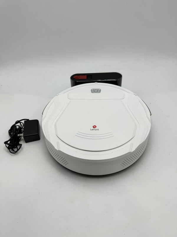 Lefant Robot Vacuum Cleaner Slim Self-Charging 500ML Large Dust Box M210 - WHITE Like New