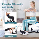 MERACH DEEP SQUAT WORKOUT MACHINE ADJUSTABLE GLUTES TRAINER - BLACK/BLUE - Like New