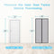 TheFitLife Fiberglass Magnetic Screen Door - Heavy Duty Mesh with Full Frame - Like New