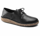 BIRKENSTOCK GARY LACE UP SHOES WOMENS - SIZE 6 - VINTAGE WOOD BLACK - Like New