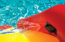 WOW SPORTS SLIDE N SMILE POOL INFLATABLE WATER SLIDE SPRINKLERS - RED/YELLOW - Like New