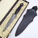 Drevni Steel Vetus Dagger Knife with Sheath - Like New