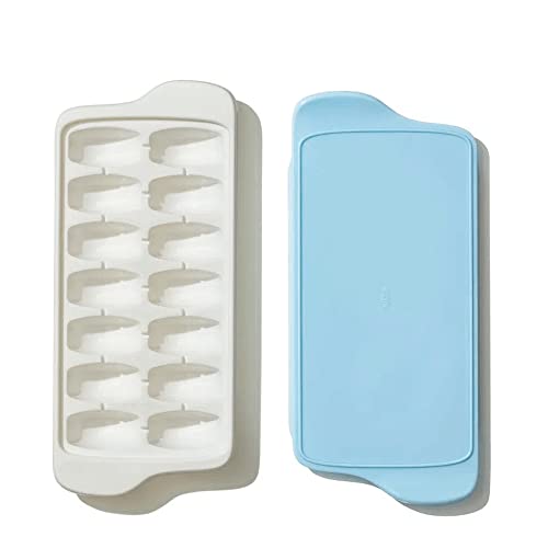 OXO GOOD GRIPS ICE CUBE TRAY - AQUA TEAL - Brand New