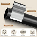OLV 2 Pack Curtain Rod 36-45" Heavy Duty Modern Window Curtain Rod - Black - Brand New