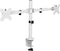 VIVO Dual LCD LED 21 to 32 inch Monitor Desk Mount Heavy Duty White STAND-V002EW - Like New