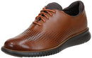 Cole Haan Men's 2.Zerogrand Laser Wingtip Oxford Lined Tan/Black Size 12 - Like New
