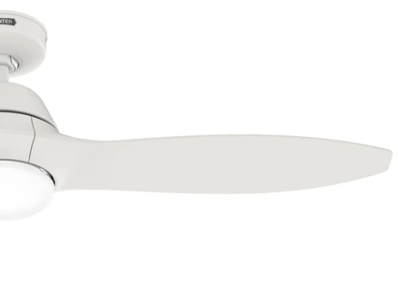 HUNTER FAN COMPANY HUNTER FAN 52" FRESH WHITE CEILING FAN - - Scratch & Dent