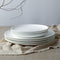 Stone Lain Blair Bone China 12 Piece Dinnerware Set - White - Like New
