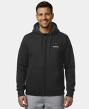 ORORO UNISEX HEATED FLEECE HOODIE 2XL - BLACK - Like New