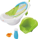 FISHER-PRICE BABY TO TODDLER BATH 4-IN-1 SLING ‘N SEAT TUB - GREEN - Brand New